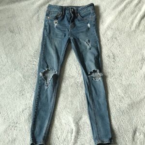 Target Wild Fable ripped skinny jeans